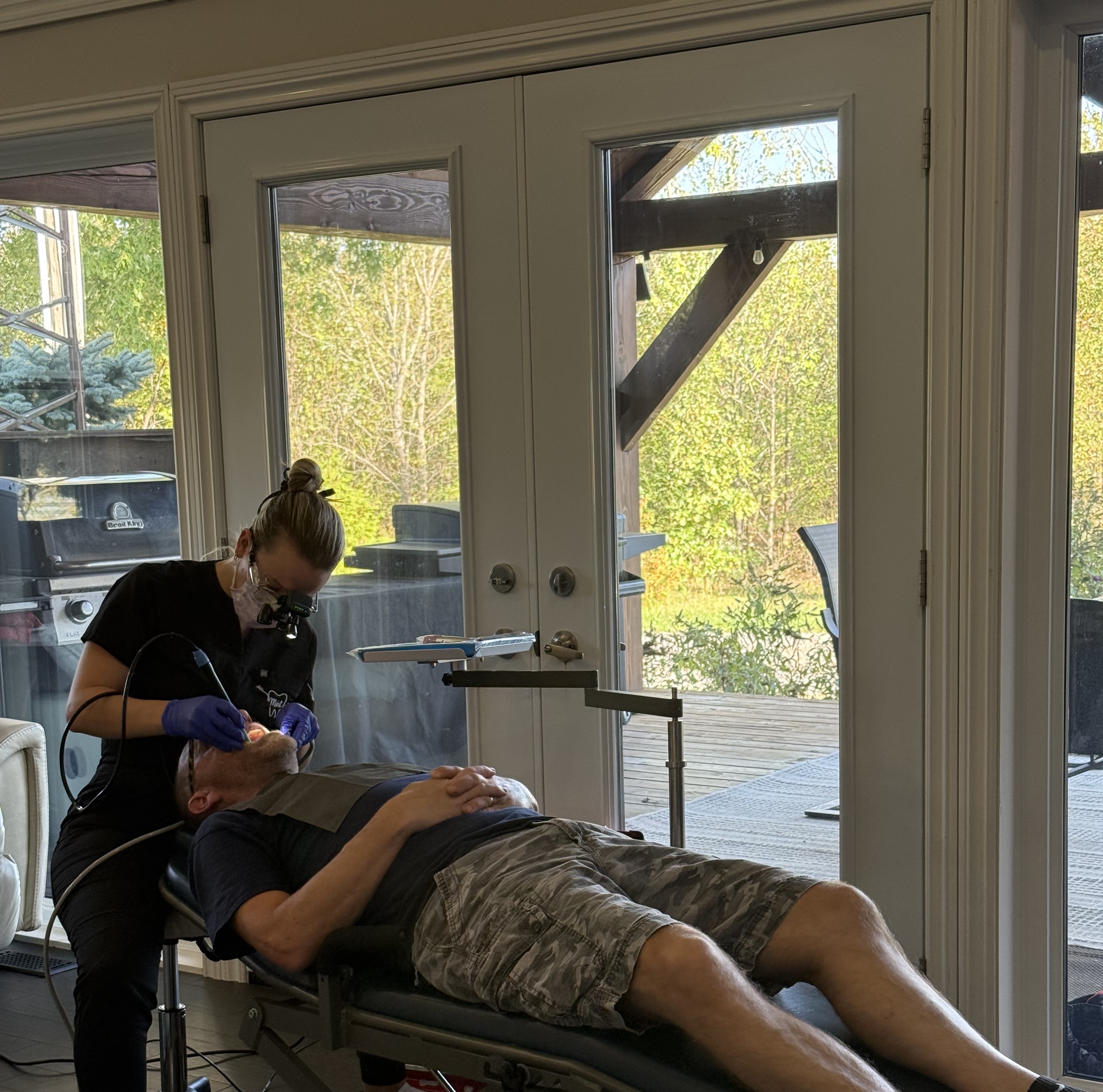 Professional adult dental cleaning